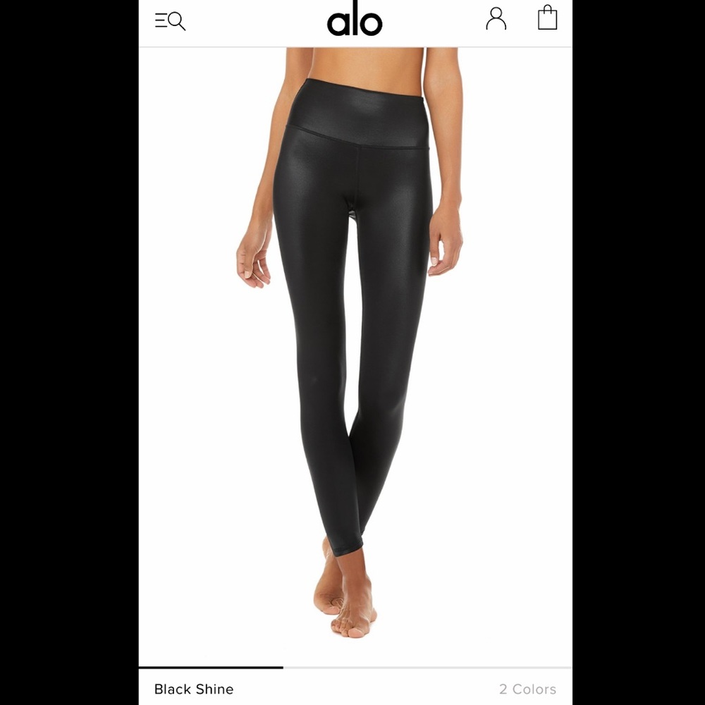 Alo Yoga 7/8 High Waist Shine Legging